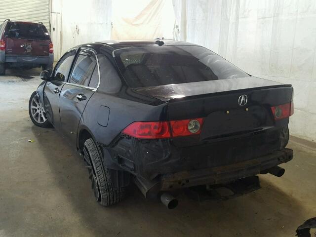 JH4CL96817C020822 - 2007 ACURA TSX BLACK photo 3