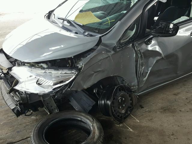 3N1CE2CPXFL401041 - 2015 NISSAN VERSA NOTE GRAY photo 9