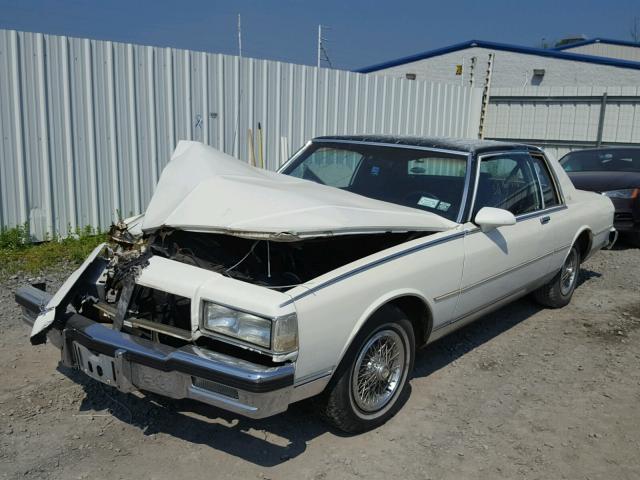 1G1BN11H4HX113885 - 1987 CHEVROLET CAPRICE CL თეთრი ფოტო 2