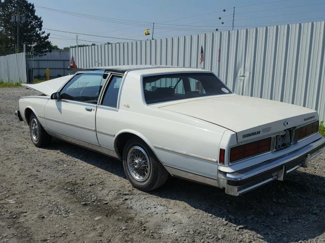 1G1BN11H4HX113885 - 1987 CHEVROLET CAPRICE CL WHITE photo 3