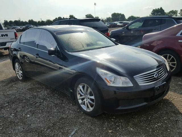 JNKCV61F69M362150 - 2009 INFINITI G37 BLACK photo 1