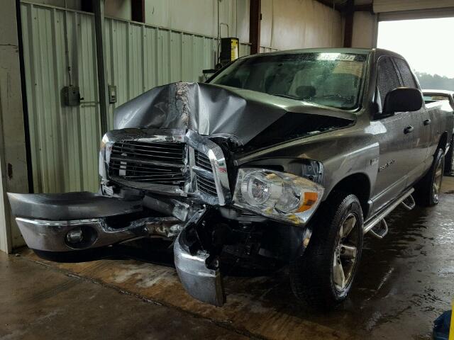 1D7HA18237S268248 - 2007 DODGE RAM 1500 S GRAY photo 2