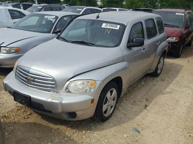 3GNDA13D08S610642 - 2008 CHEVROLET HHR LS SILVER photo 2