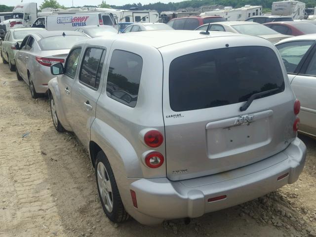 3GNDA13D08S610642 - 2008 CHEVROLET HHR LS SILVER photo 3
