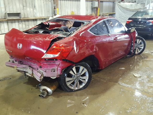 1HGCS1B31BA000799 - 2011 HONDA ACCORD LX- RED photo 4