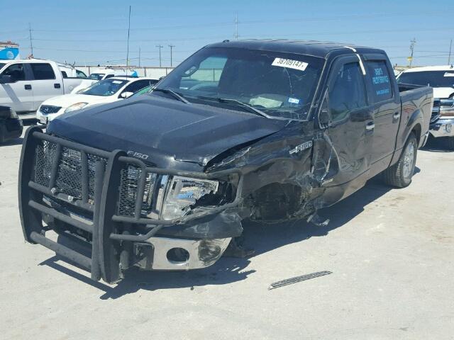 1FTFW1CT5DFA37911 - 2013 FORD F150 SUPER BLACK photo 2