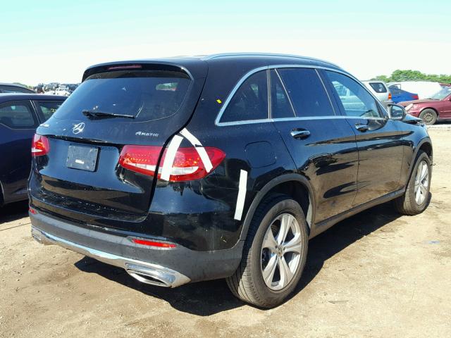 WDC0G4KB4HF232363 - 2017 MERCEDES-BENZ GLC 300 4M BLACK photo 4