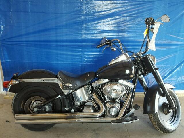 1HD1JGB495Y070999 - 2005 HARLEY-DAVIDSON FLSTFI BLACK photo 9