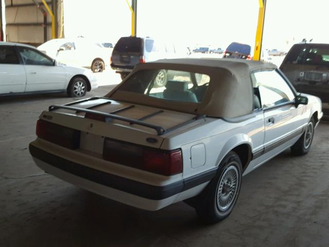 1FACP44A8LF132210 - 1990 FORD MUSTANG LX WHITE photo 4