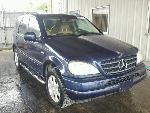 4JGAB72E6XA120465 - 1999 MERCEDES-BENZ ML 430 蓝色 照片 1