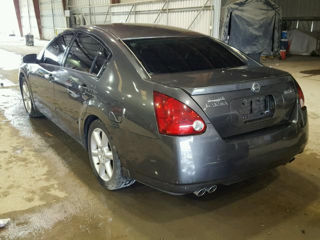 1N4BA41E46C856907 - 2006 NISSAN MAXIMA SE GRAY photo 3