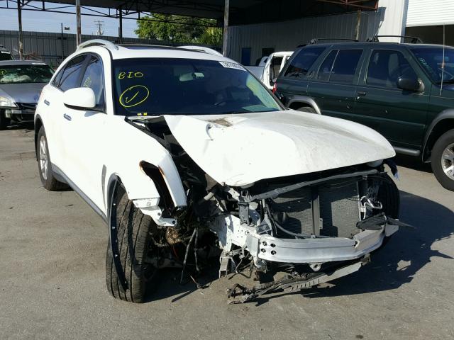 JNRAS18W59M153539 - 2009 INFINITI FX35 WHITE photo 1