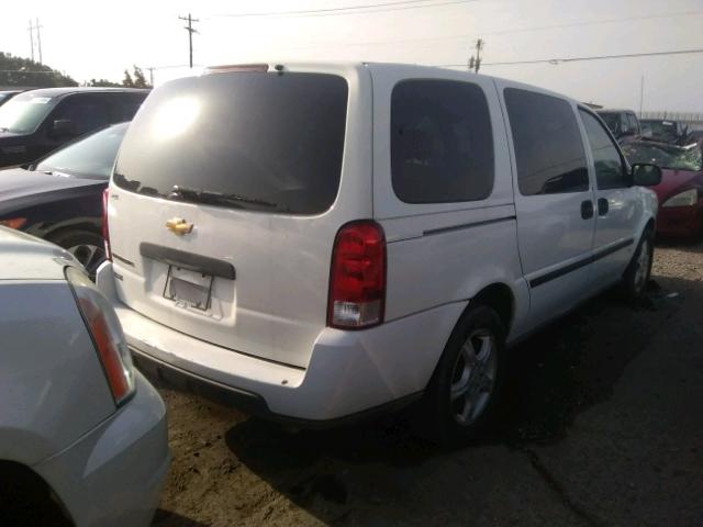 1GNDV23W77D194809 - 2007 CHEVROLET UPLANDER L 白色 照片 4