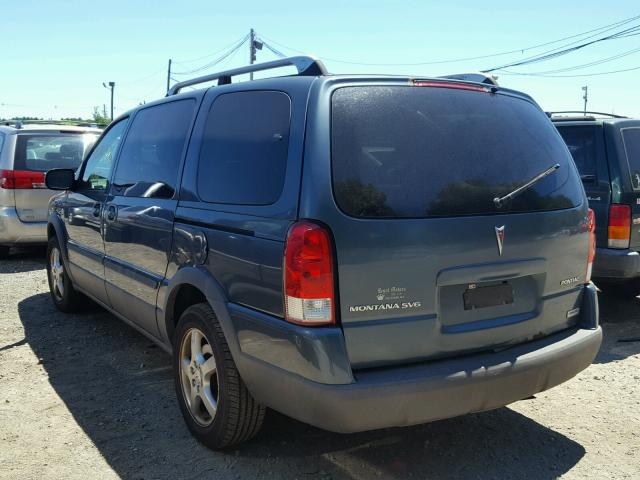 1GMDX33LX6D174532 - 2006 PONTIAC MONTANA SV BLUE photo 3