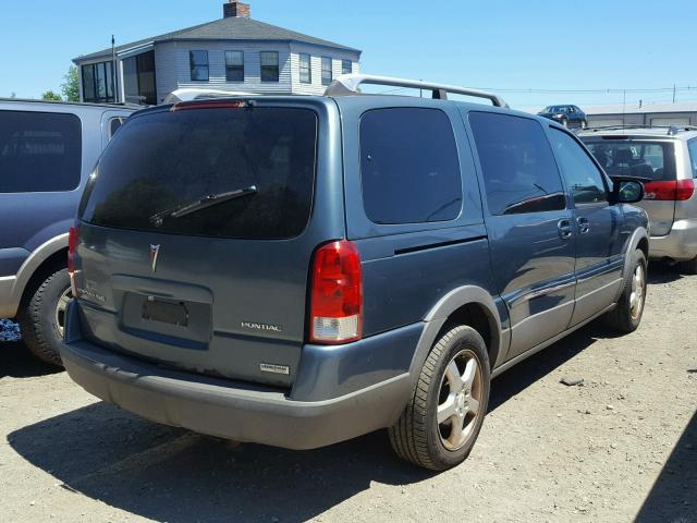 1GMDX33LX6D174532 - 2006 PONTIAC MONTANA SV BLUE photo 4