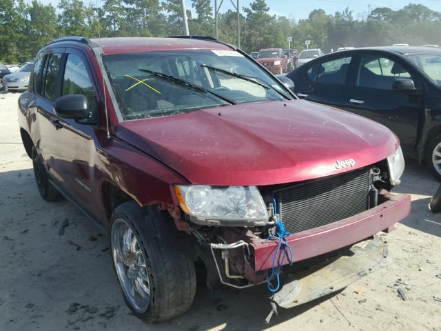 1C4NJCBB4CD557560 - 2012 JEEP COMPASS SP 红色 照片 1
