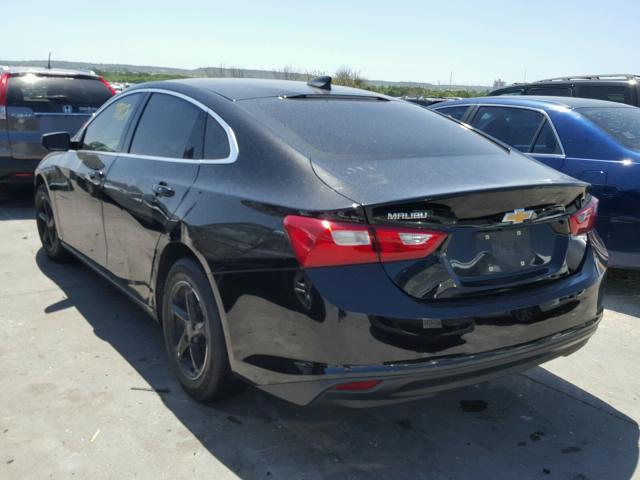 1G1ZB5ST7GF302021 - 2016 CHEVROLET MALIBU LS შავი ფოტო 3