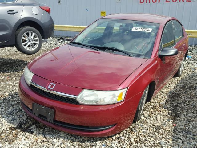 1G8AJ52F64Z171282 - 2004 SATURN ION LEVEL MAROON photo 2