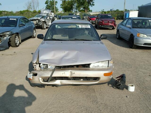 2T1BA03E0VC206722 - 1997 TOYOTA COROLLA BA GOLD photo 9