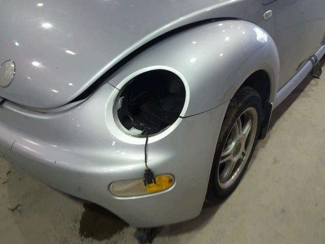 3VWCB21C72M440094 - 2002 VOLKSWAGEN NEW BEETLE Gümüş foto 9