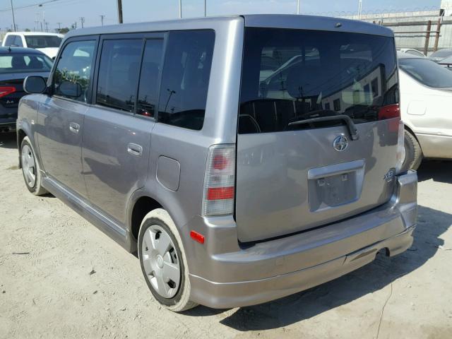 JTLKT324X64115096 - 2006 TOYOTA SCION XB Сұр фото 3