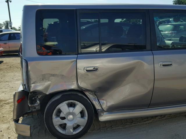 JTLKT324X64115096 - 2006 TOYOTA SCION XB Сұр фото 9