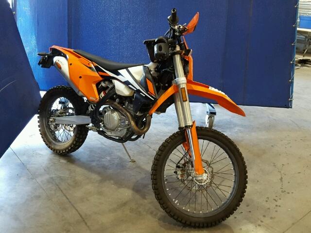 VBKEXL407HM410861 - 2017 KTM 500 EXC-F ORANGE photo 1