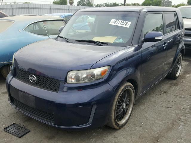 JTLKE50E681051418 - 2008 TOYOTA SCION XB Mavi foto 2