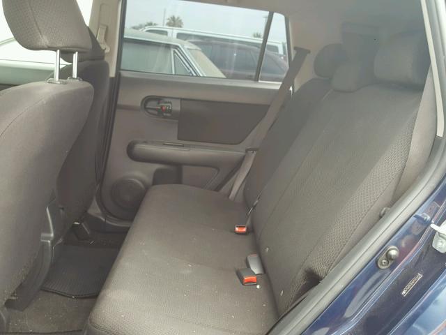 JTLKE50E681051418 - 2008 TOYOTA SCION XB Mavi foto 6