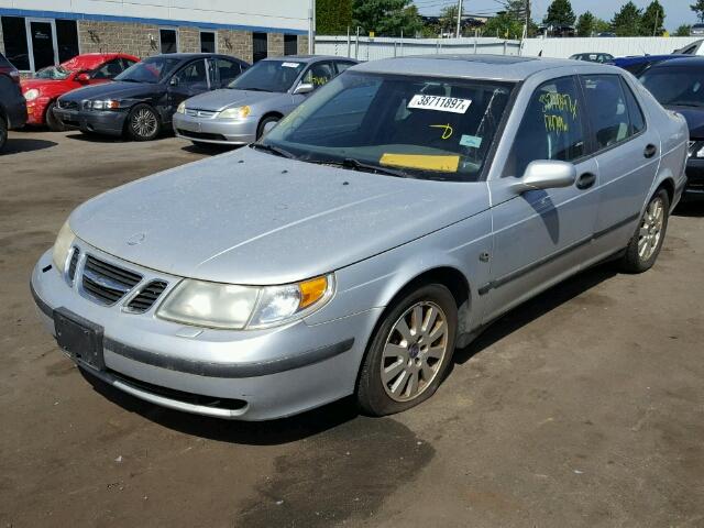 YS3EB49E633015541 - 2003 SAAB 9-5 SILVER photo 2