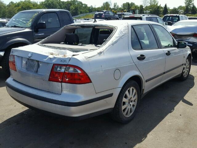 YS3EB49E633015541 - 2003 SAAB 9-5 SILVER photo 4