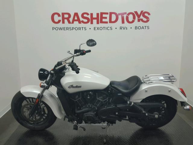 56KMSB118G3109307 - 2016 INDIAN MOTORCYCLE CO. SCOUT SIXT WHITE photo 3