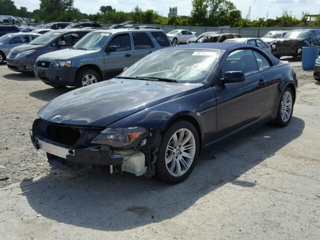 WBAEK13567CN72399 - 2007 BMW 650 I BLUE photo 2