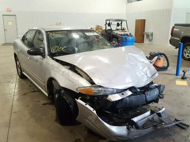 1G3NL52F34C202671 - 2004 OLDSMOBILE ALERO GL SILVER photo 1