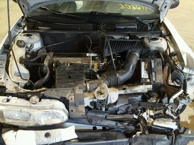 1G3NL52F34C202671 - 2004 OLDSMOBILE ALERO GL SILVER photo 7