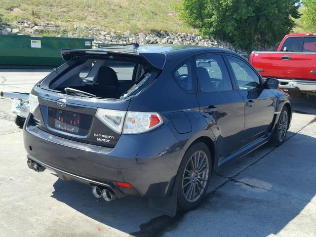 JF1GR7E67BG818738 - 2011 SUBARU IMPREZA WR BLACK photo 4