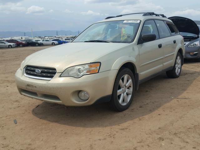 4S4BP61C767309590 - 2006 SUBARU LEGACY OUT GOLD photo 2