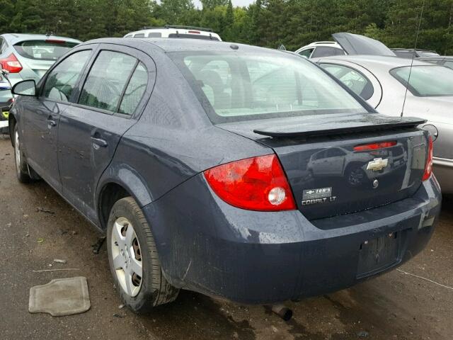 1G1AL58FX87167558 - 2008 CHEVROLET COBALT LT GRAY photo 3