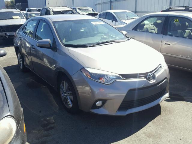 5YFBPRHE3EP085311 - 2014 TOYOTA COROLLA EC 棕色 照片 1