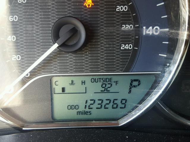 5YFBPRHE3EP085311 - 2014 TOYOTA COROLLA EC 棕色 照片 8