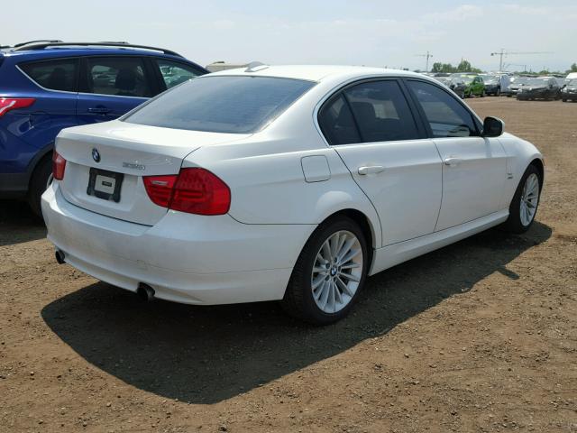 WBAPL5C57BA921149 - 2011 BMW 335 XI WHITE photo 4