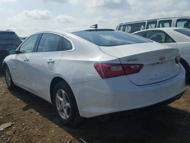1G1ZB5ST5JF131597 - 2018 CHEVROLET MALIBU LS თეთრი ფოტო 3
