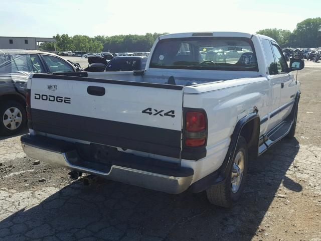 3B7HF13Z2WG152223 - 1998 DODGE RAM 1500 WHITE photo 4