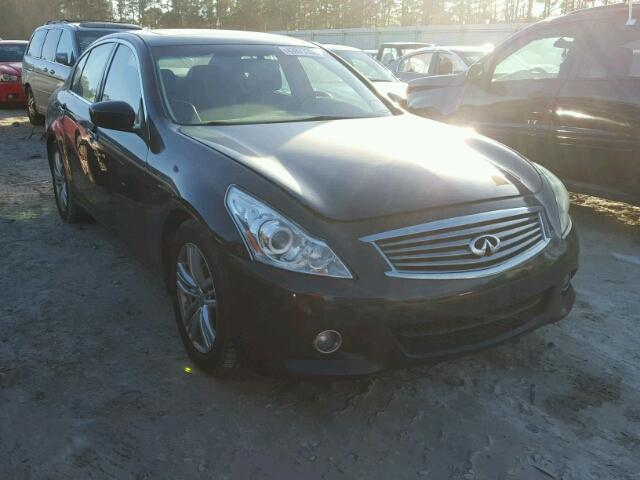 JN1CV6AP1AM400711 - 2010 INFINITI G37 BASE BLACK photo 1