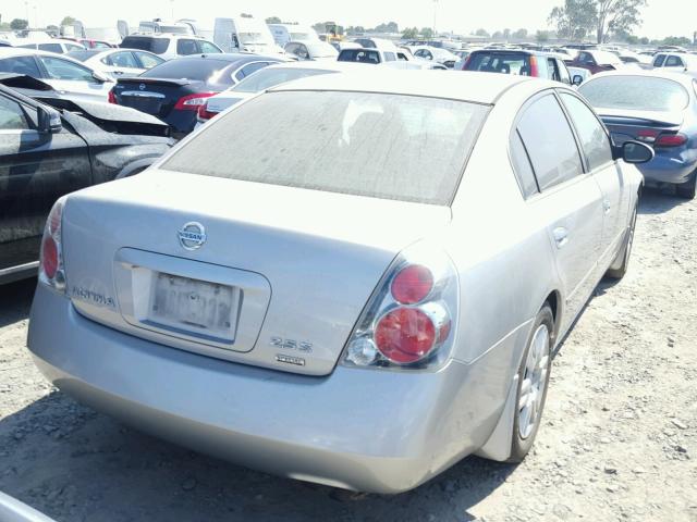 1N4AL11D16N331349 - 2006 NISSAN ALTIMA S SILVER photo 4