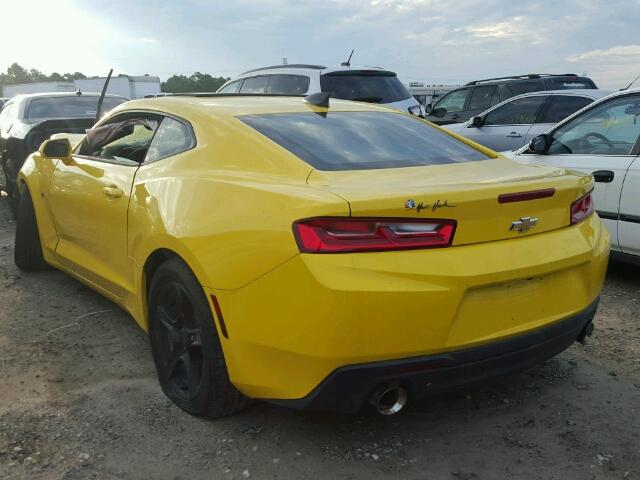 1G1FB1RS4G0157662 - 2016 CHEVROLET CAMARO LT YELLOW photo 3