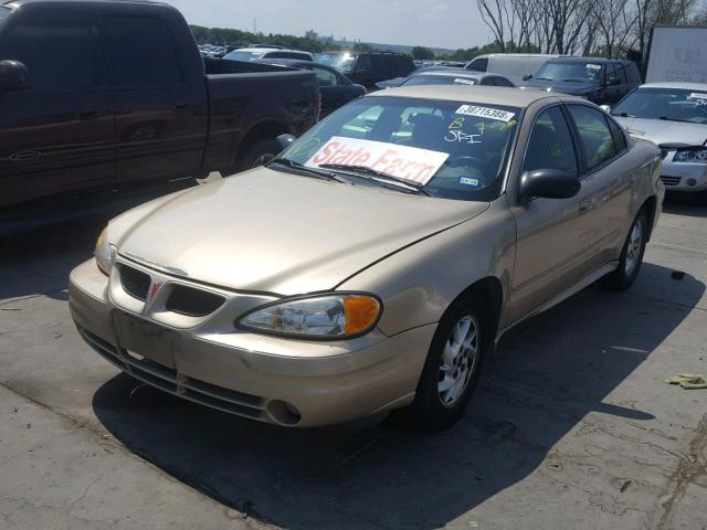 1G2NF52E34M669571 - 2004 PONTIAC GRAND AM S Qızıl foto 2
