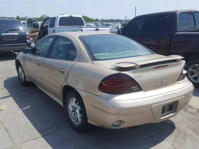 1G2NF52E34M669571 - 2004 PONTIAC GRAND AM S Qızıl foto 3