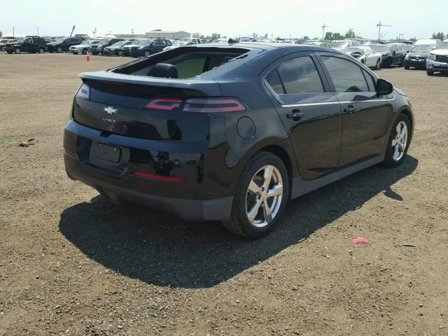 1G1RB6E40DU103653 - 2013 CHEVROLET VOLT BLACK photo 4