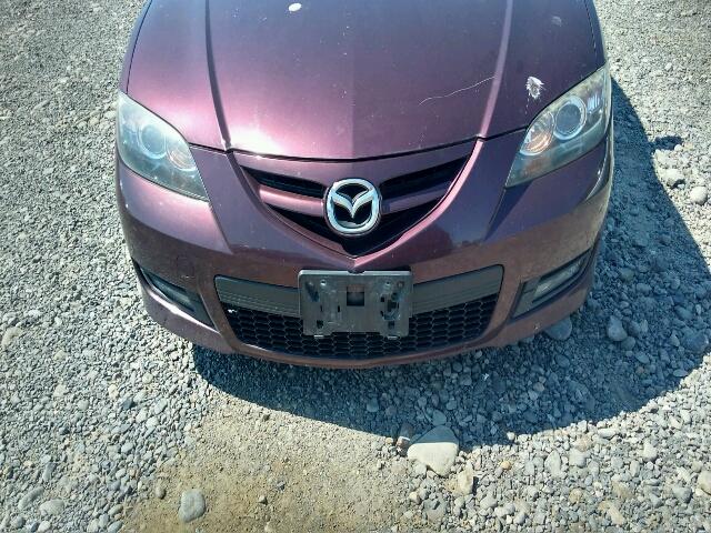 JM1BK323871773475 - 2007 MAZDA 3 S PURPLE photo 9